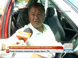 Isu teksi: Kualiti Proton bukan isu sebenar