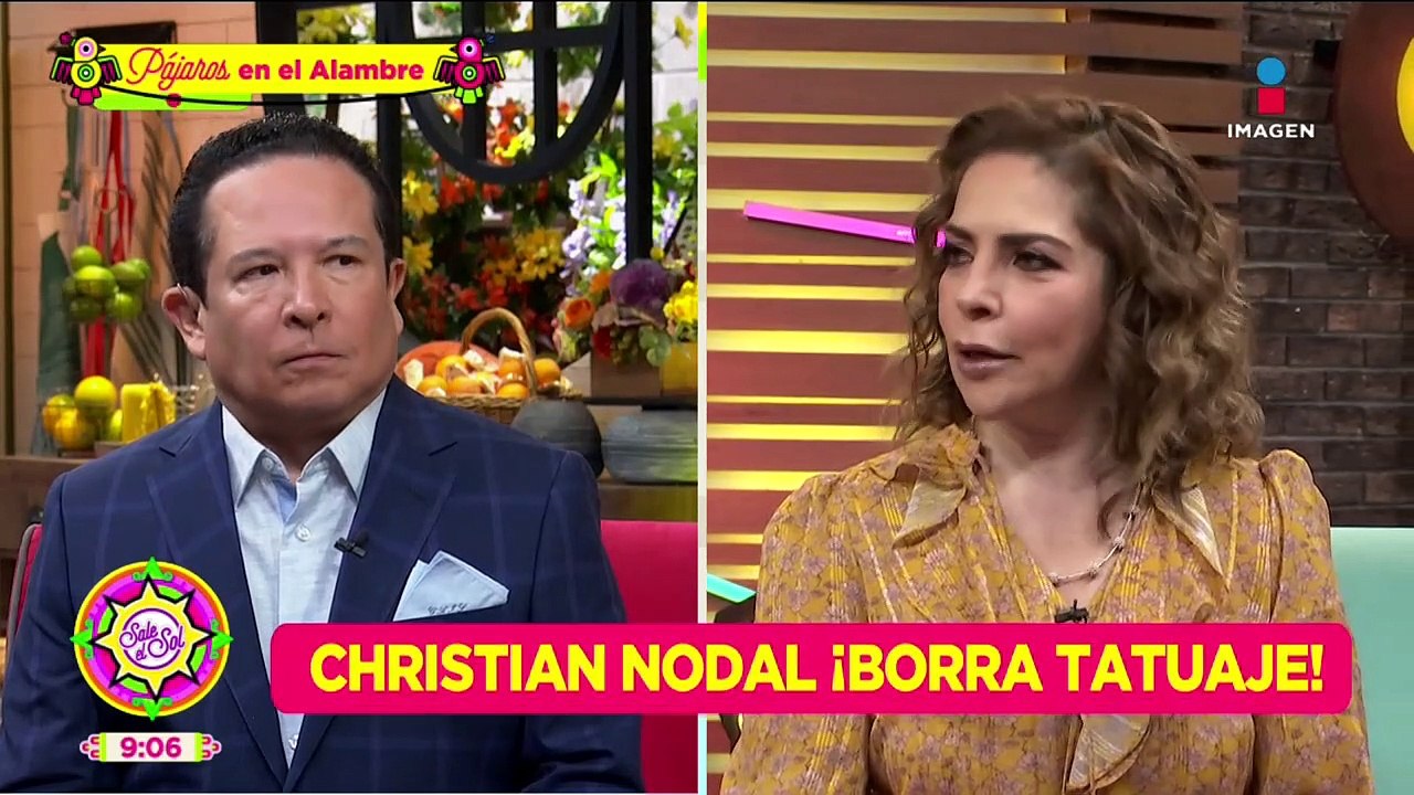 ¡Nodal ya se tapó uno de los tatuajes de Belinda!