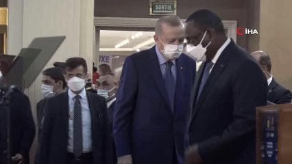 Cumhurbaşkanı Erdoğan: "Senegal, Batı Afrika ülkelerine açılan bir ihracat kapısıdır"