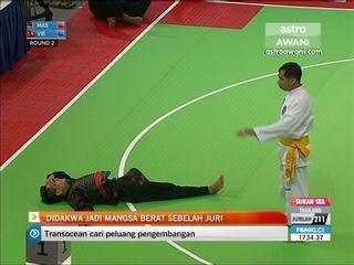 Pesilat negara dakwa jadi mangsa berat sebelah juri