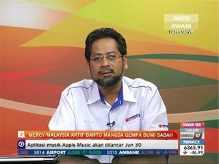 Mercy Malaysia aktif bantu mangsa gempa bumi Sabah