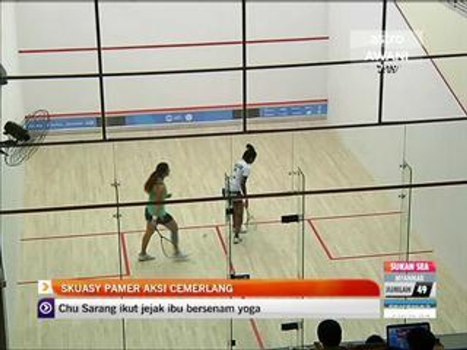 Skuasy pamer aksi cemerlang