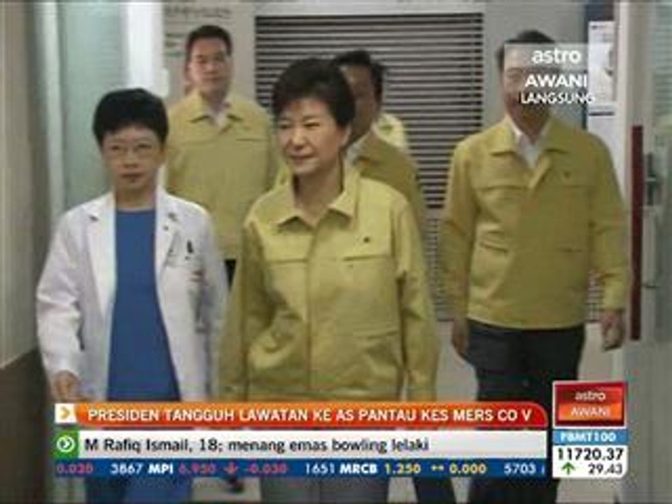 Presiden Korea Selatan tangguh lawatan ke AS pantau kes MERS CoV