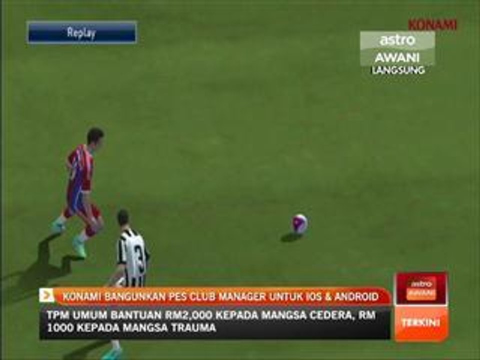 Konami bangunkan PES Club Manager untuk IOS & Android