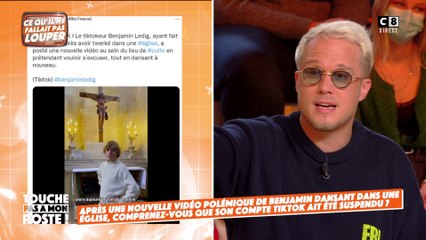 Le compte TikTok de Benjamin Ledig suspendu après un nouveau bad buzz