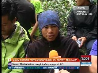 Malim Gunung: Saya anggap budak itu seperti adik saya