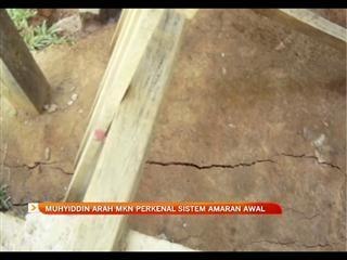 Muhyiddin arah MKN perkenal sistem amaran awal