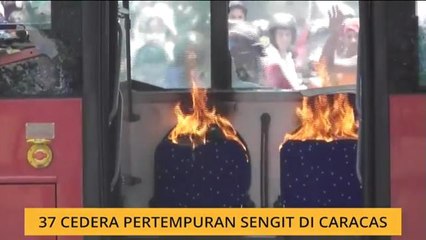 37 cedera pertempuran sengit di Caracas