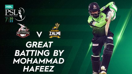 Great Batting By Mohammad Hafeez | Lahore Qalandars vs Peshawar Zalmi | Match 30 | HBL PSL 7 | ML2G