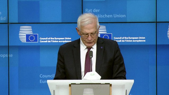 UE sancionará reconhecimento de regiões separatistas pela Rússia