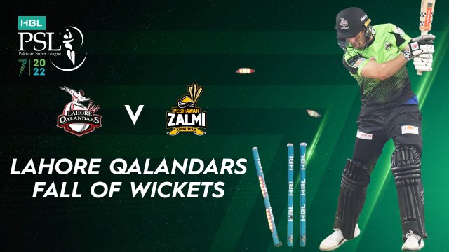 Lahore Qalandars Fall Of Wickets | Lahore Qalandars vs Peshawar Zalmi | Match 30 | HBL PSL 7 | ML2G