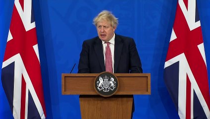 Boris Johnson: ‘The pandemic is not over’