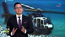 Helicóptero es estrella en playas de Miami, Florida