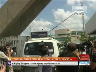 Pemohon suaka ditolak Australia tiba di Kemboja