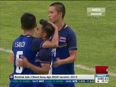 Sukan SEA: Skuad bola sepak negara tewas di tangan Thailand