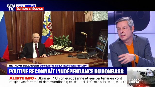 Ukraine: que signifie la reconnaissance de l'indépendance des régions séparatistes par la Russie?