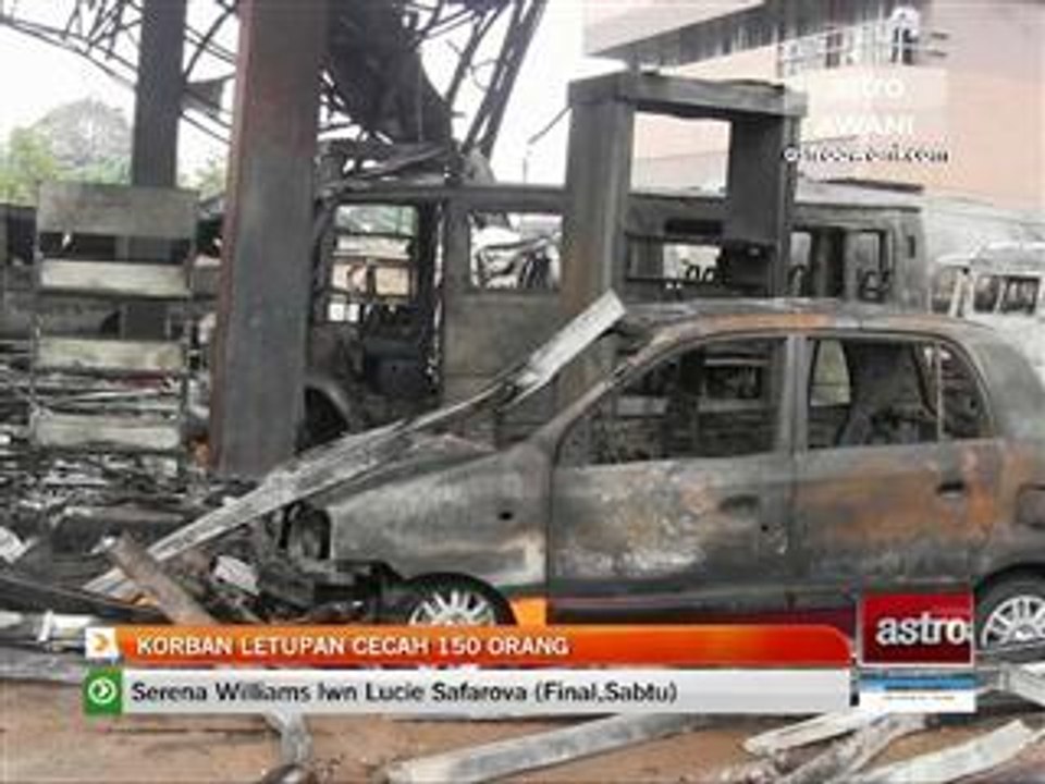 Korban letupan cecah 150 orang