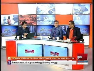 Skandal rasuah FIFA dan perletakan jawatan Sepp Blatter