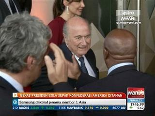 Bekas Presiden Bola Sepak Konfederasi Amerika ditahan