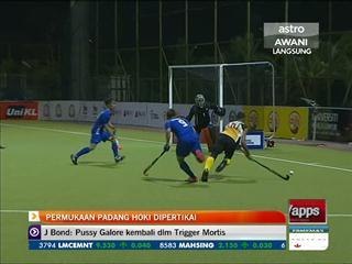 Permukaan padang hoki dipertikai