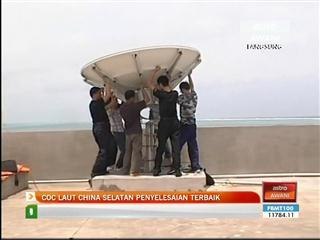 COC Laut China Selatan penyelesaian terbaik