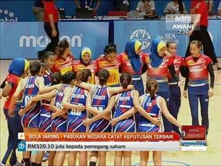 Bola jaring: Pasukan negara catat keputusan terbaik