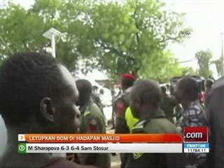 Letupan bom di hadapan masjid di Nigeria