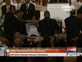 Jasad Raja Blues B.B King disemadi