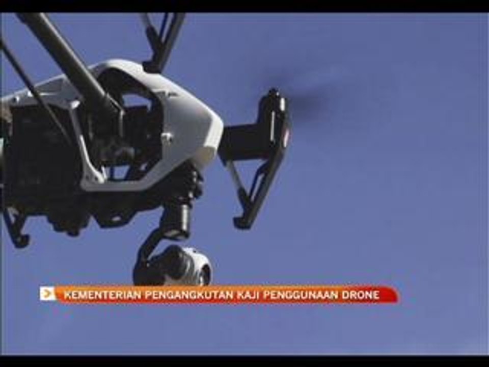Kementerian pengangkutan kaji penggunaan drone