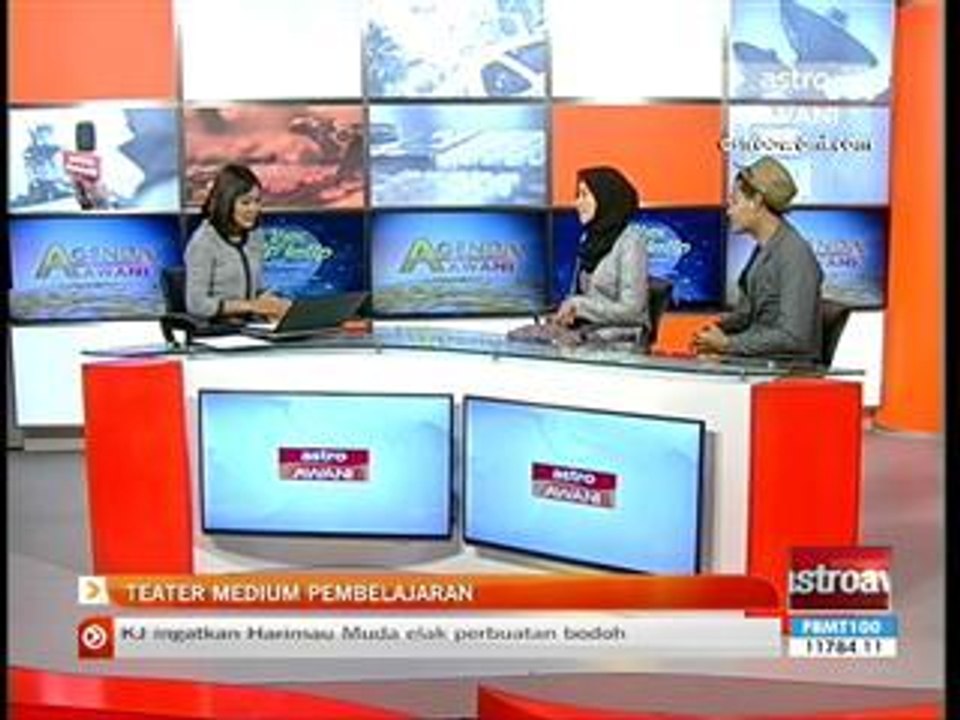 Agenda Awani: Teater medium pembelajaran