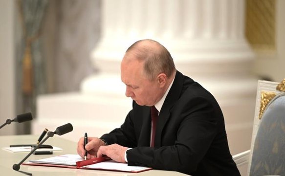 Rusya Devlet Başkanı Putin, Donetsk ve Luhansk'ın bağımsızlığını tanıdı