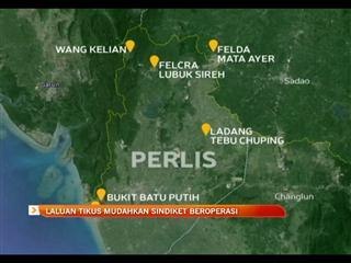 Laluan tikus mudahkan sindiket beroperasi