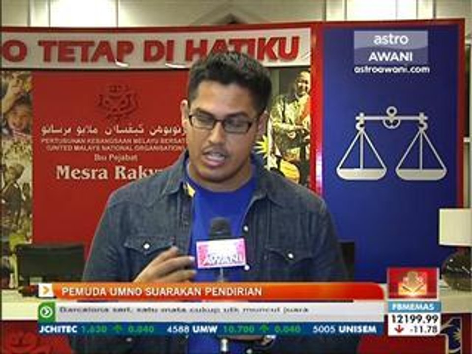 Pemuda Umno suarakan pendirian