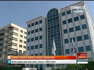Krisis kredit Greece bakal berakhir