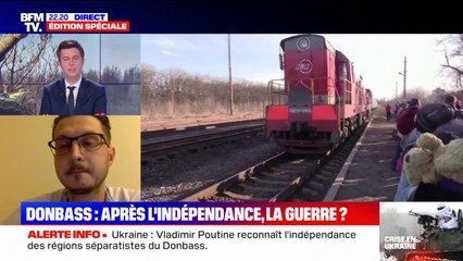 Ukraine: "Vladimir Poutine ira jusque là où on le laissera aller", s'inquiète Volodymyr Kogutyak, un Ukrainien habitant en France