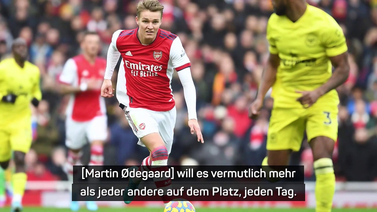 Arteta: “Odegaard hat das Zeug, um Kapitän zu sein”