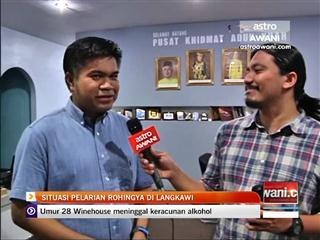 Situasi pelarian Rohingya di Langkawi, Jumaat, 9 malam