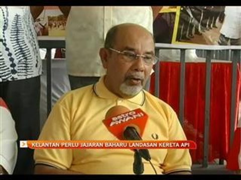 Kelantan perlu jajaran baharu landasan kereta api