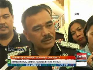 Iau Rohingya: Imigresen akan beri bantuan sewajarnya