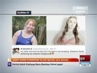 Gadis down syndrome kejar impian jadi model