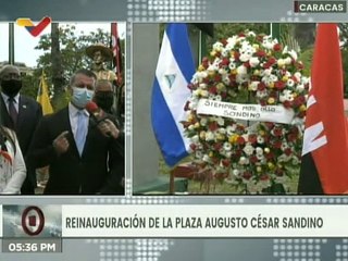 Entérate | Reinauguran Plaza Augusto César Sandino en Maripérez