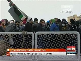 Lelaki Maghribi diarah keluar Itali