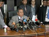 Sidang Media Yang di-Pertua Dewan Rakyat Pandikar Amin Mulia