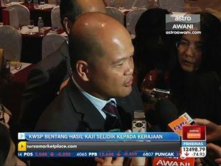 KWSP bentang hasil kaji selidik kepada kerajaan