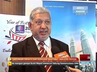 Gabungan swasta dan kerajaan martabat industri fesyen