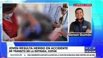Una persona resulta gravemente herida en accidente de tránsito en La Entrada, Copán