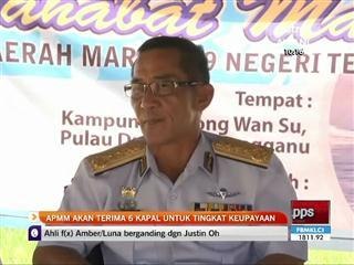 APMM akan terima 6 kapal untuk tingkat keupayaan