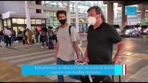 Estudiantes arribó a Chile de cara al duelo copero con Audax Italiano