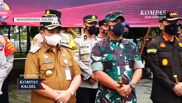 Kasus Aktif Covid-19 Meningkat, Satgas Kembali Razia Prokes di Banjarmasin