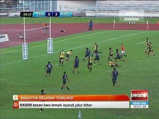 Kejohanan Ragbi Asia: Malaysia belasah Thailand